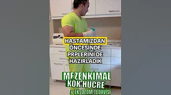 60 Yaş Mezenkimal & Eksozom Kök Hücre Tedavisi Uygulaması | Op. Dr. Serhan Yağdı